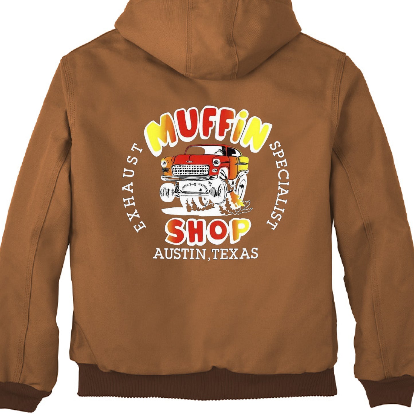 Carhartt Brown - BACK